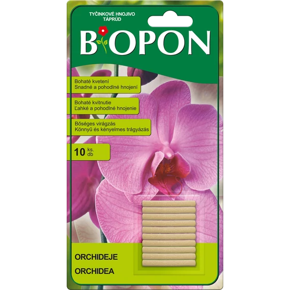 Biopon táprúd Orchidea 10db 30db/csomag