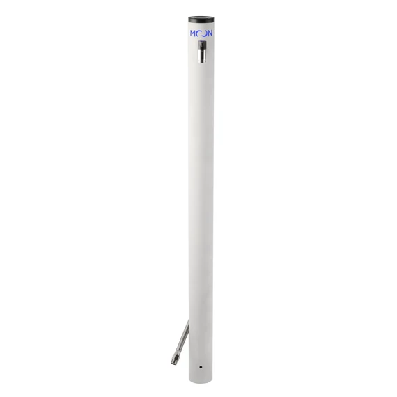 Colortap Kerti kút MOON - fehér színű, Solar  led fénnyel