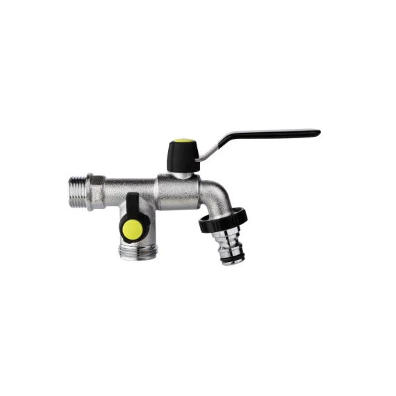 Colortap Aquajet kerti csap kiegészítő aljzattal 1/2”- 3/4”
