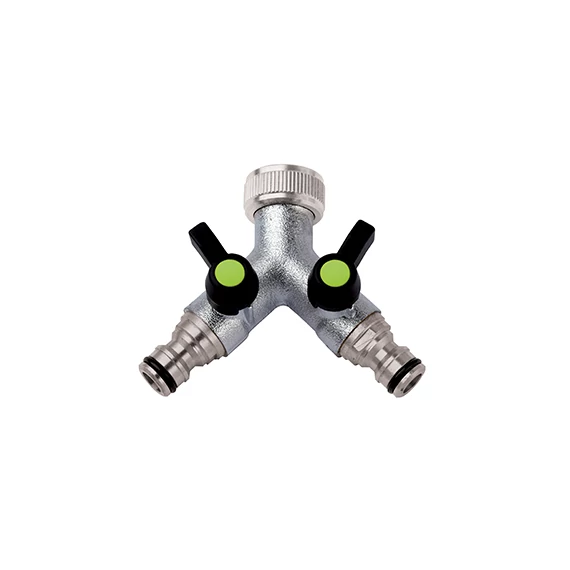Colortap Aquajet 2 utas 3/4" Y elágazás gyorscsatlakozókkal