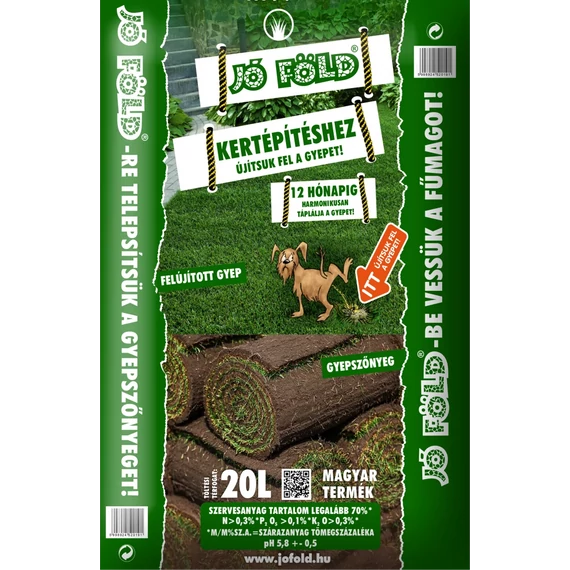 Jóföld Gyepfelújításhoz 20 L