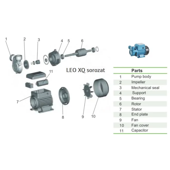 LEO ND XQM60 Pump casing