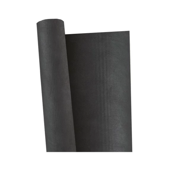 Polipropilén filctekercs, fekete 10x1m, gyalogutakhoz 120g/m2