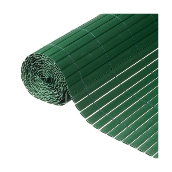 Nádhatású PVC gyékény, kétoldalas 1x3m, zöld, 2tek/karton