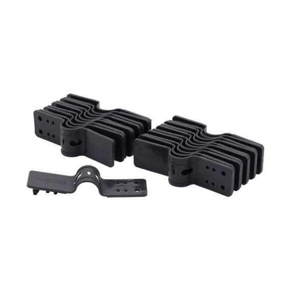 Rögzítő klipsz árnyékolóhálóhoz, nem visszabontható, antracit 20 db (5cs/karton)