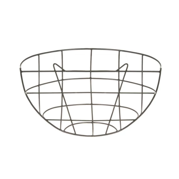 Virágtartó függőkosár fali, félkör 35 cm /24db/karton