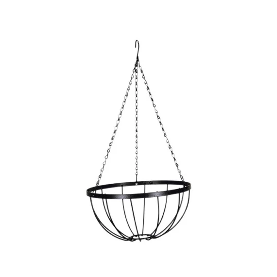 Virágtartó függőkosár, rusztikus, kerek 35 cm /5db/karton
