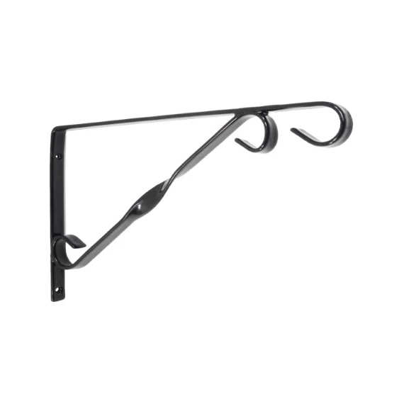 Fali virágtartó kar antracit 30 cm /10db/karton