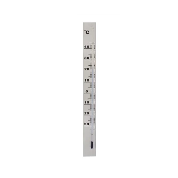 Fali hőmérő KELVIN alumínium 37x3,8x0,6cm /6db/karton