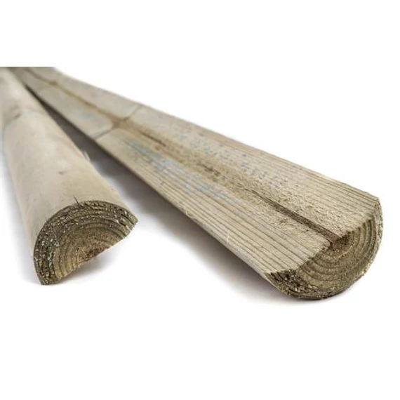 Támasztó félgömbölyű facölöp á.6cm-m.250cm/378-raklap