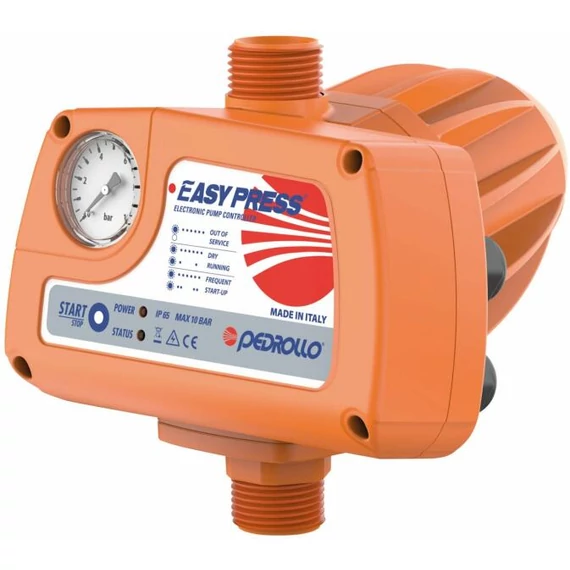 PEDROLLO TA EASYPRESS II 2,2BAR+NYOMÁSMÉRŐ ÓRA áramláskapcsoló