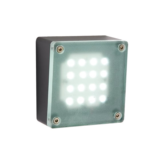 Garden Lights Halo, fali lámpa, aluminium/üveg/antracit, LED 2W fehér