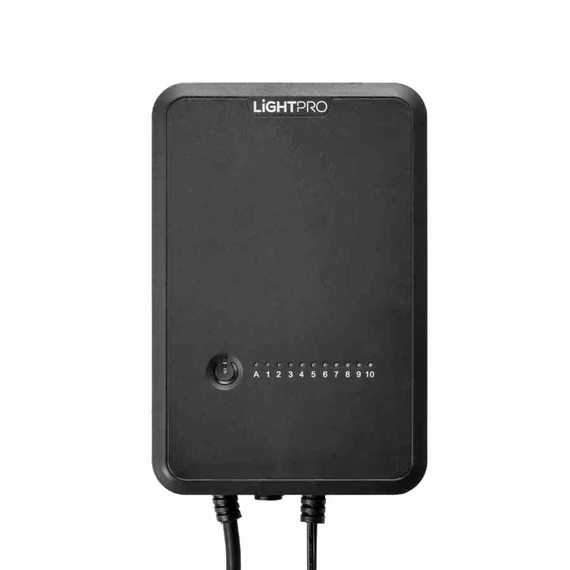 LIGHTPRO Transzformátor 100W + alkonykapcsoló és időzítő