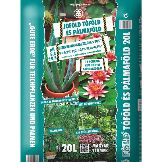 Tóföld és pálmaföld 20 L