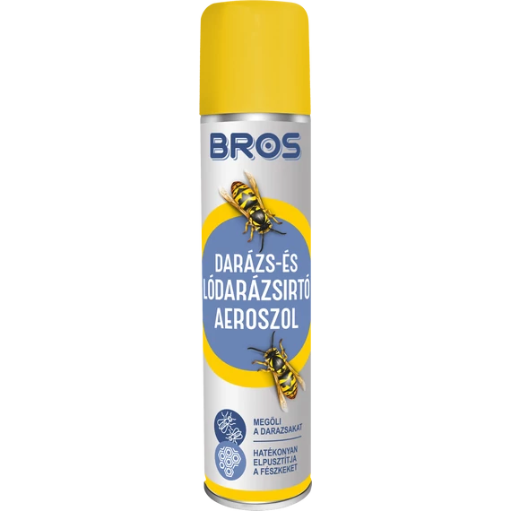 Bros darázs és lódarázsírtó aeroszol ÚJ 300ml (12db/krt)