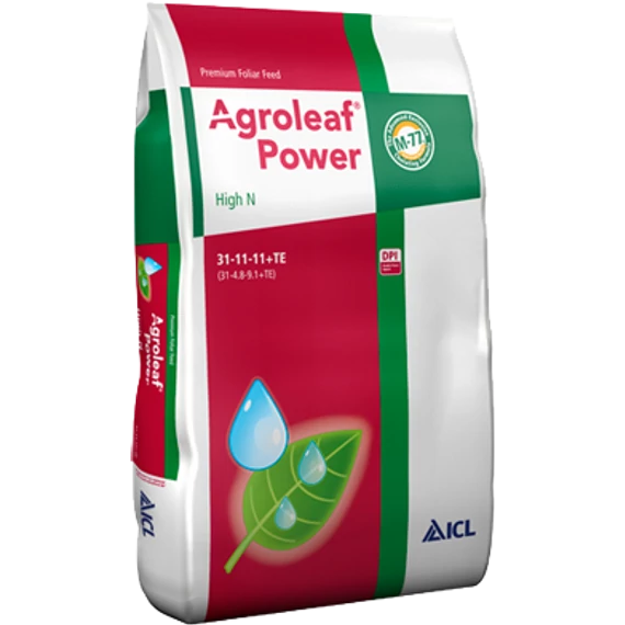 Agroleaf Power High N lombtrágya  31-11-11+TE 15kg 66ks/pal.