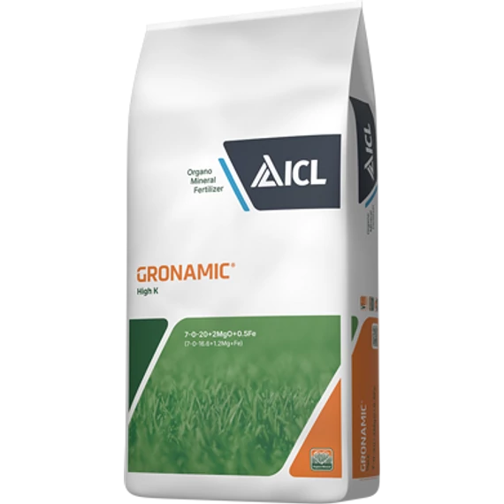 Gronamic Sport High K 7-0-20 +2+0,5Fe 25kg / 40 db raklap