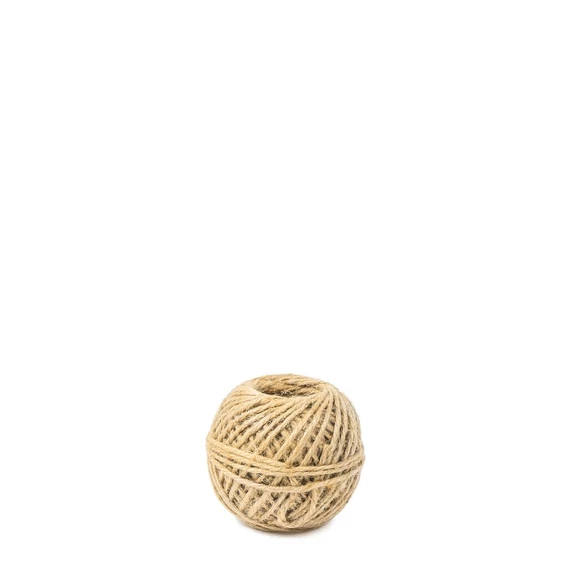 Kötöző madzag juta 50 g 1,75mm 500*3 tex/33 m, 42 db-cs.