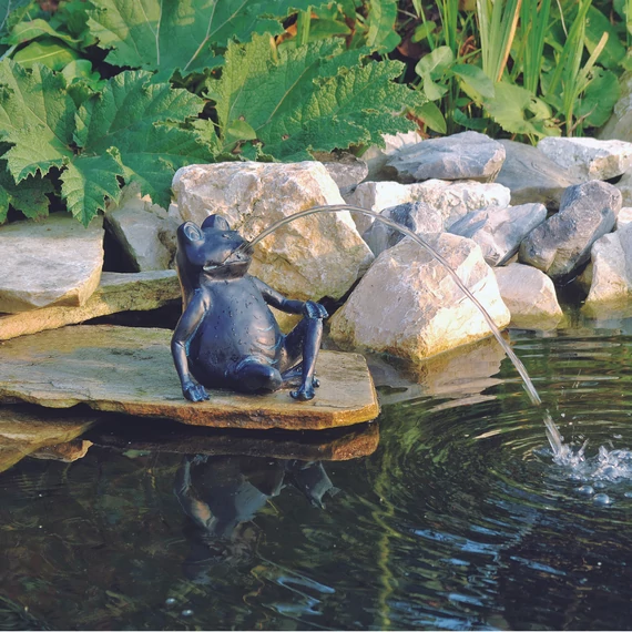 Ubbink vízköpő Béka kb.20 cm magas