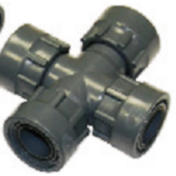 Hollanderes  1" kereszt BBBB szürke,  20-cs 80/kart