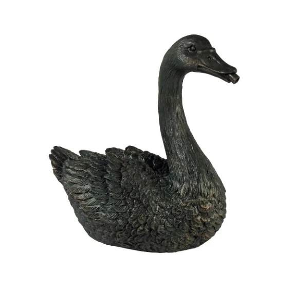 Ubbink vízköpő fekete hattyú, 27cm