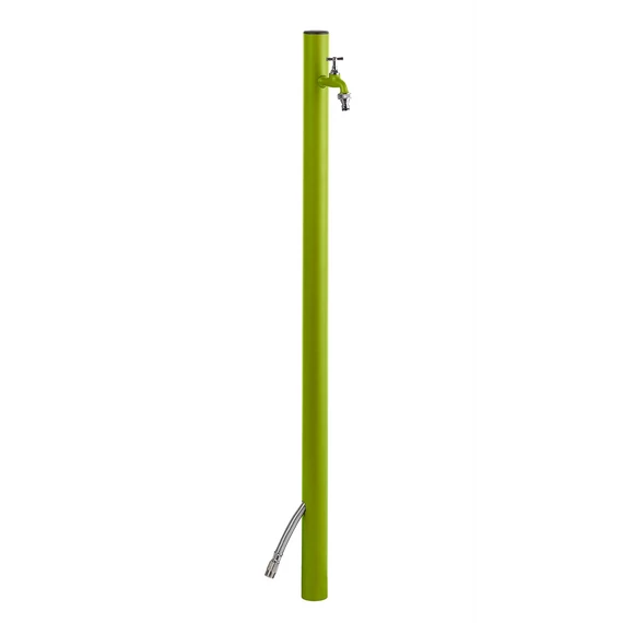 Colortap Kerti kút LOOP 409 - Pasztellzöld színű, csappal, flexibilis bekötőcsővel / 00409VP