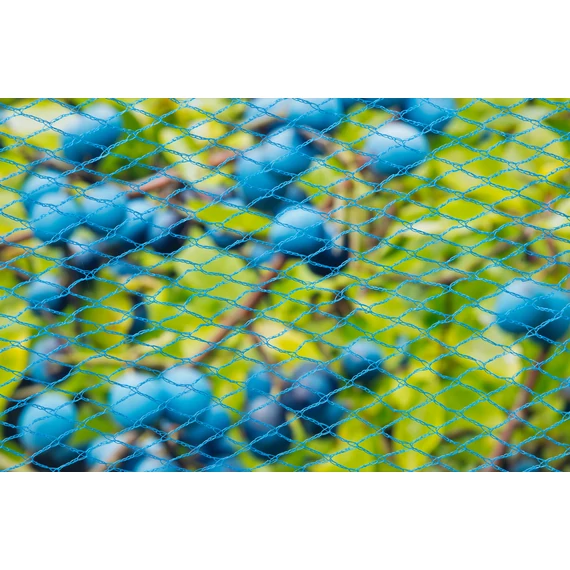 Madárháló kék, 8x8mm, 5 x 4 m 22g/m2 /5db/karton