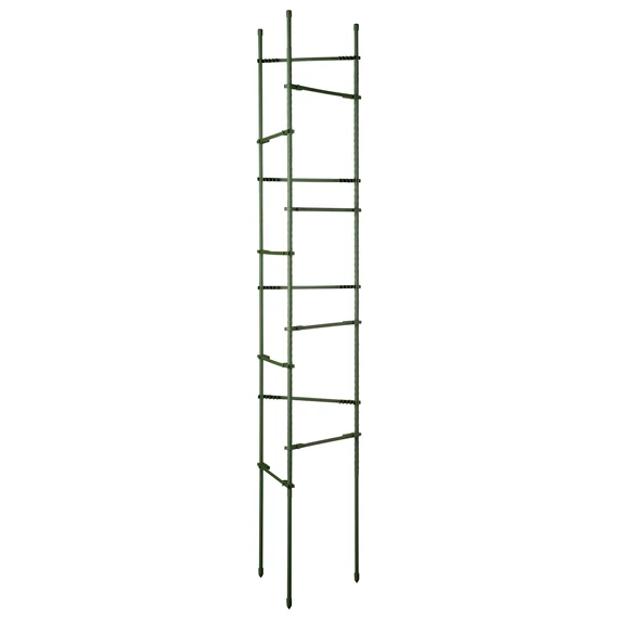 Paradicsom futtató szett 150cmx11mm (3db műa.virágtámasz +12db rögzítő)