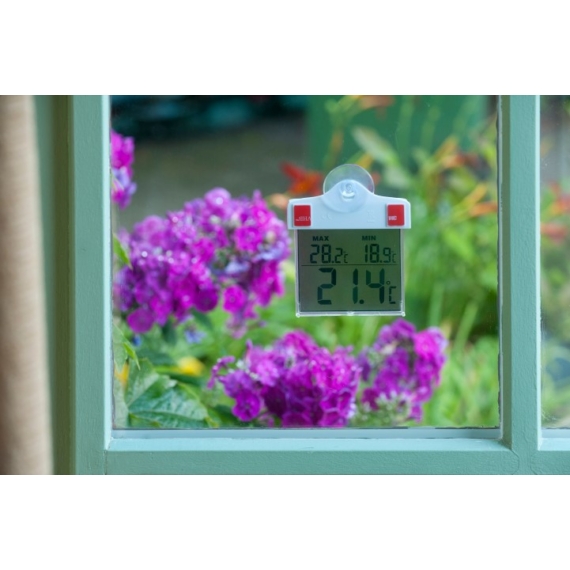 Digitálishőmérő ablakba min-max, 1db/karton, 17x11x3,5cm
