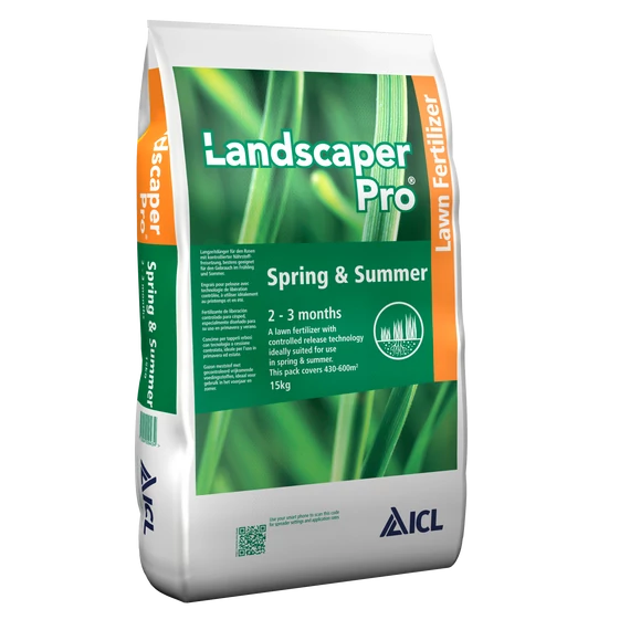 LandscaperPro. Spring & Summer 20+0+07+9CaO+3MgO/2-3M/15kg/66ks-pal.