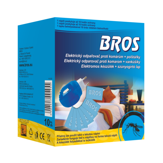 Bros Elektromos készülék+ szúnyogirtó lap / 12 db/karton