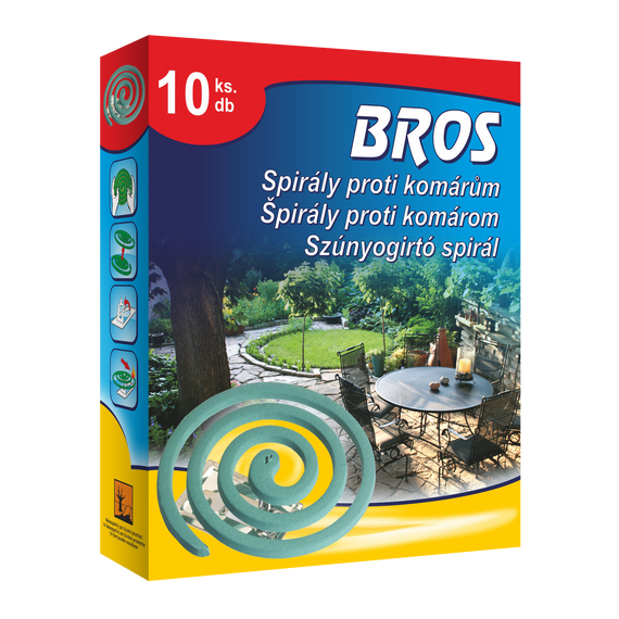 Bros Szúnyogirtó spirál 18 db/karton