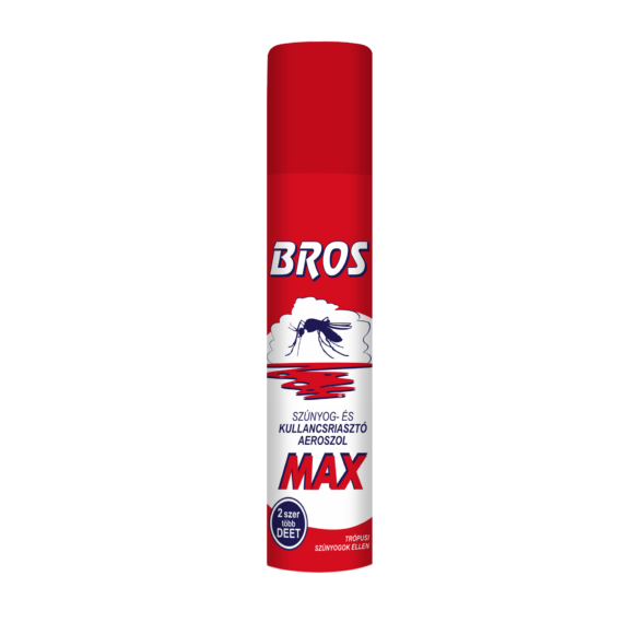 BROS Szúnyog- és kullancsriasztó aerosol Max 90ml 12 db/karton