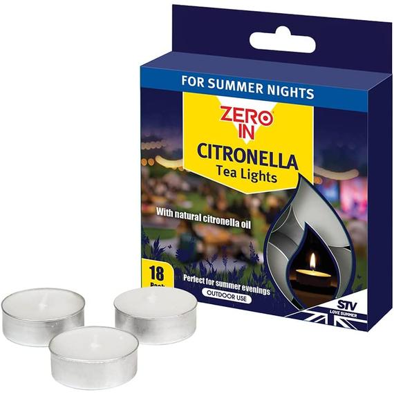 Citronellás tea mécses 18db/cs