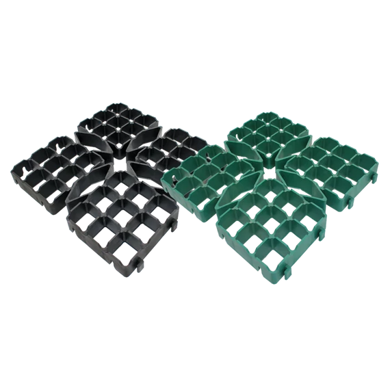 Gyeprács - erősített - 48*48 cm, 4.5 cm magas, 0,23 m2/db /282 db/raklap