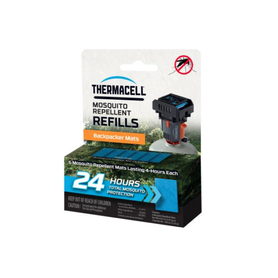 Thermacell M-24 Backpacker 24 órás utántöltő -  csak lapka  12 db/karton