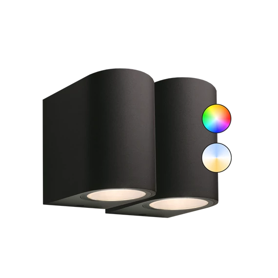 Garden Lights Gilvus black Plus set of 2pcs (SMART bluetooth) falilámpa fekete
