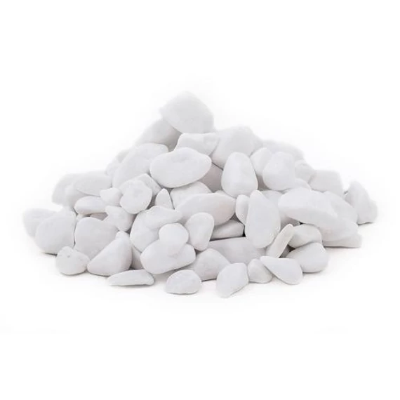 Thassos fehér márvány díszkavics 20 - 40 mm, 25 kg (60ks pal./1500kg)
