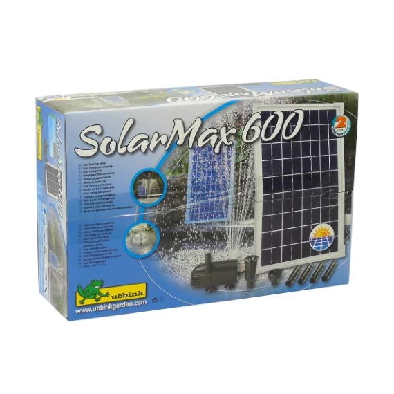 Ubbink SolarMax 600 pumpa +napelemes panel (610l/h)