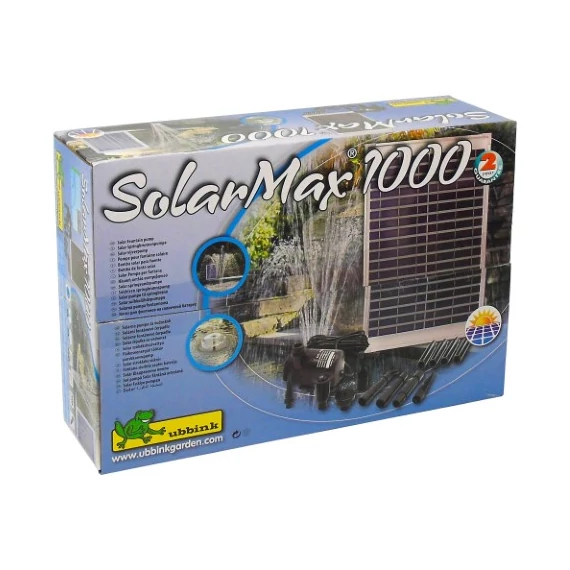 Ubbink SolarMax 1000 pumpa +napelemes panel (1350l/h)