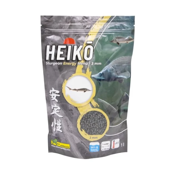 HEIKO - Sturgeon Energy haltáp 3mm, 1 l