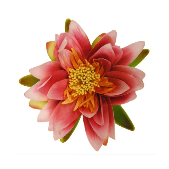 Ubbink selyemvirág, pink tavirózsa 16 cm