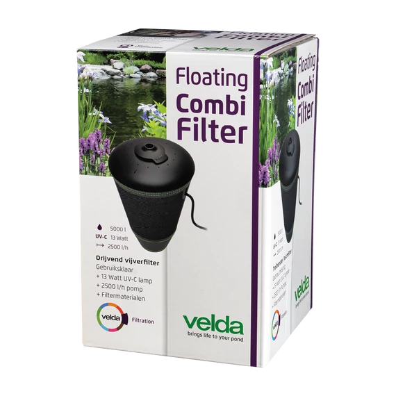 Velda Floating Combi filter 2500 l/h pumpa, 13 W UVC