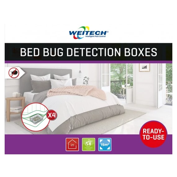 Weitech ágyi poloska csapda 4db-os (24db/krt)