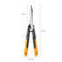 Kép 4/5 - FISKARS PowerGearX fém fogaskerekes sövénynyíró HSX92