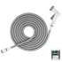 Kép 1/2 - SECRET HOSE flexibilis tömlő szett (+locsolópisztoly) 8m-24m - szürke WSCH824GY