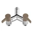 Kép 1/2 - Colortap kerti csap ECO dupla, Y 1/2" - 3/4"x 3/4" - galambszürke