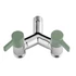 Kép 1/2 - Colortap kerti csap ECO dupla, Y 1/2" - 3/4"x 3/4" - khaki zöld