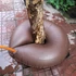 Kép 4/4 - Öntözőzsák 75 L kerek, PVC, barna