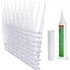 Kép 2/2 - Swissinno Natural Control madárriasztó tüske 300 cm, 9x334 mm+ szilikon ragasztó 6 db/karton